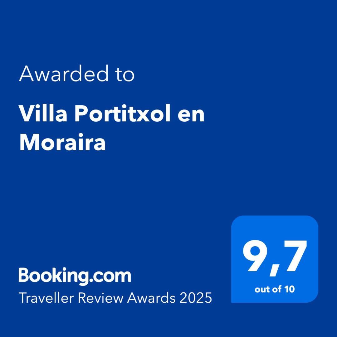 Villa Portitxol En Moraira Zewnętrze zdjęcie